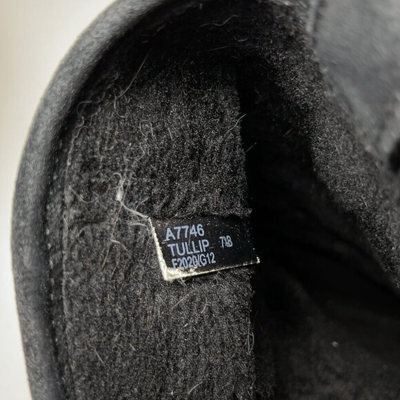 Coach Womens 7.5 Tulip Signature Leather Black Patterned Boots - Picture 16 of 16